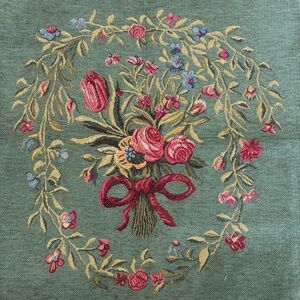 NWT Jules Pansu Vintage French Country Tapestry Pillow Cover